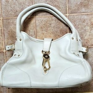 Dooney & Bourke White Analisa Satchel Purse